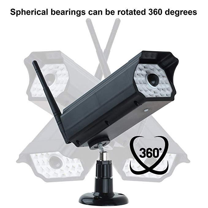 Guudgo Solar Flashing Led Light f Ake Cameras Surveillance