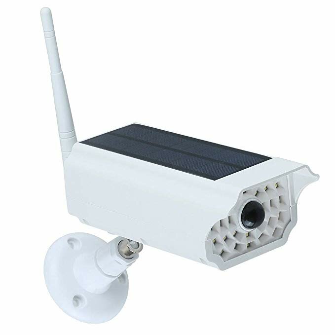 Guudgo Solar Flashing Led Light f Ake Cameras Surveillance