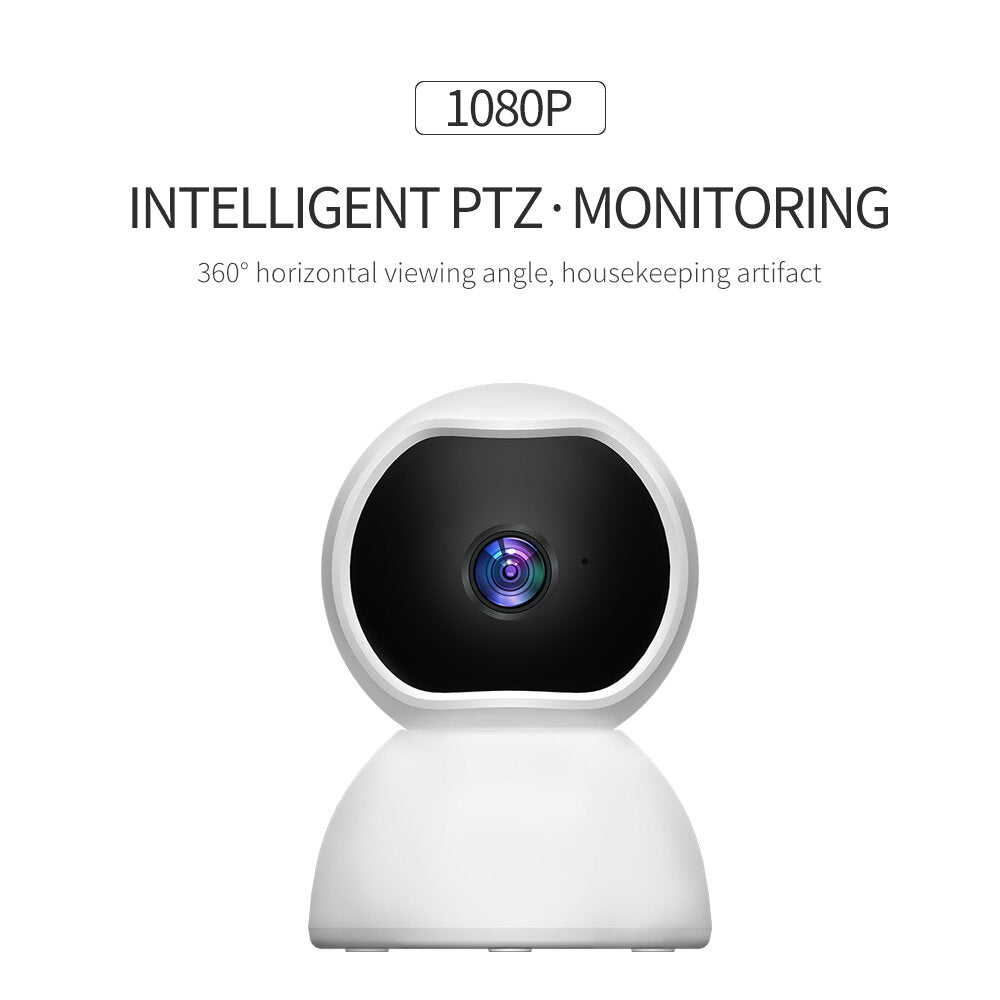 Guudgo Surveillance Camera 1080p Ip Smart Wifi 360 Angle