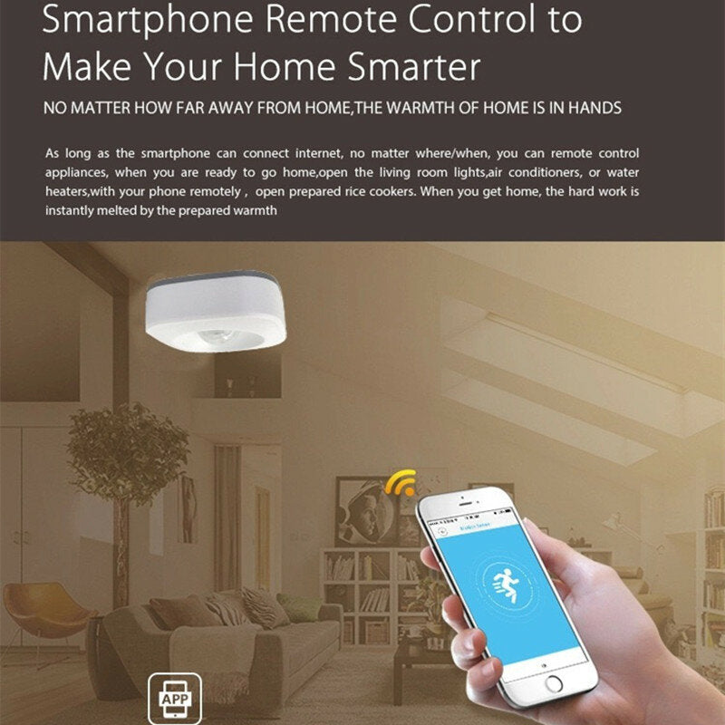 Guudgo Tuya Wifi Human Body Sensor Wireless Smart Movement