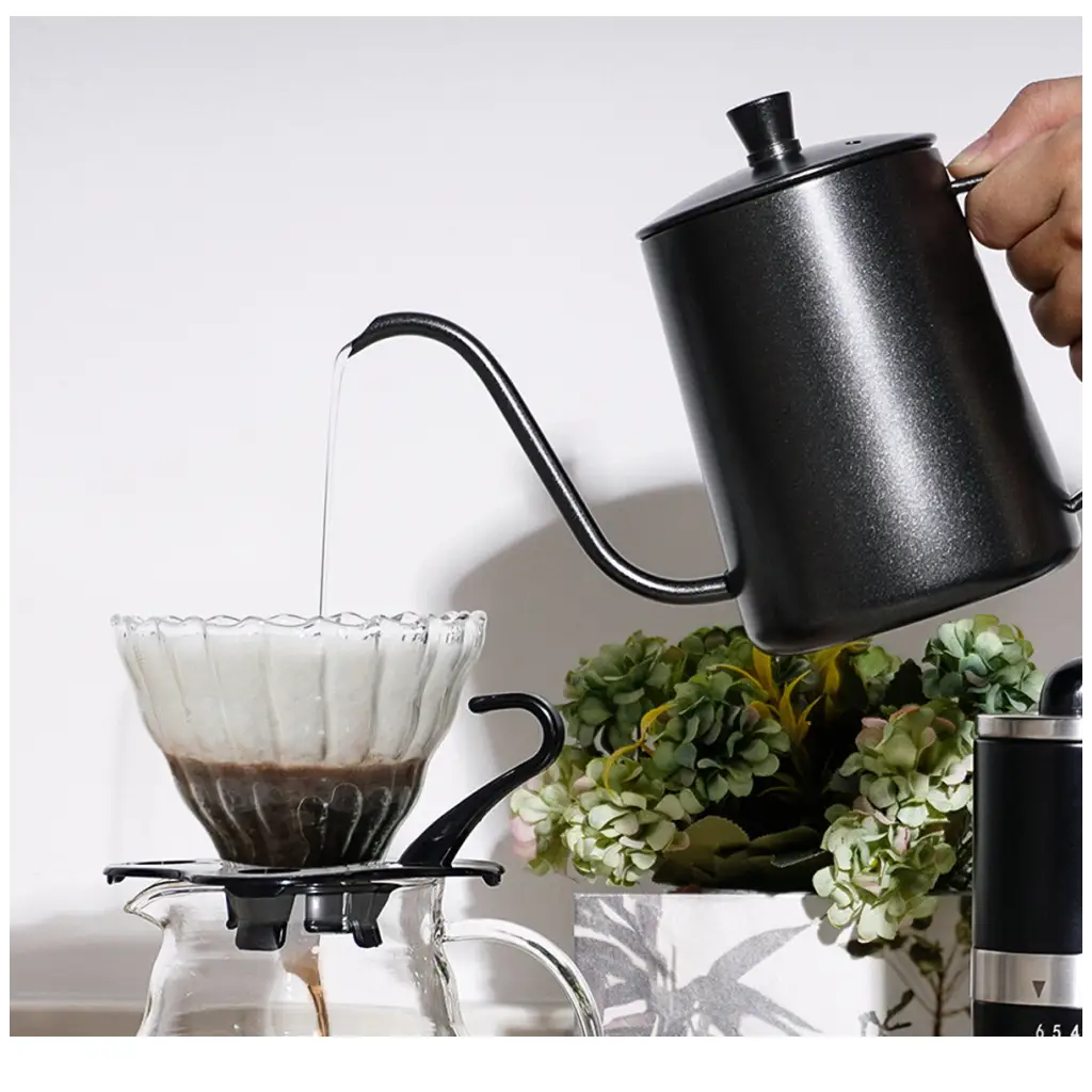 Hand Brewed Coffee Gooseneck Pot