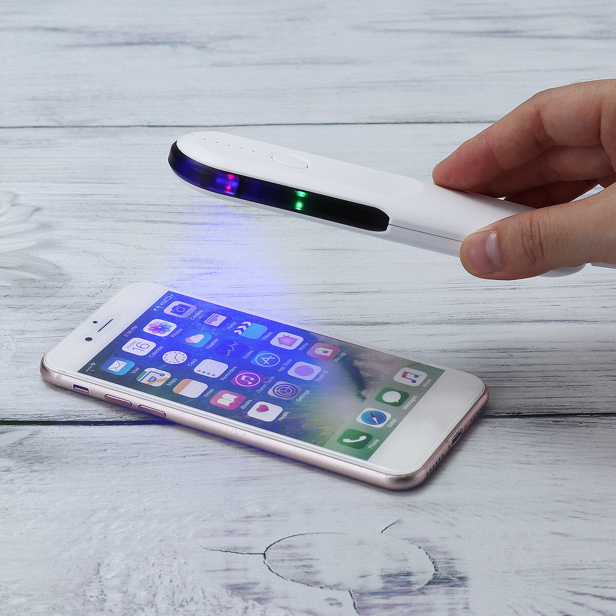 Handheld Uvc Disinfection Lamp Uv Sterilization Folding