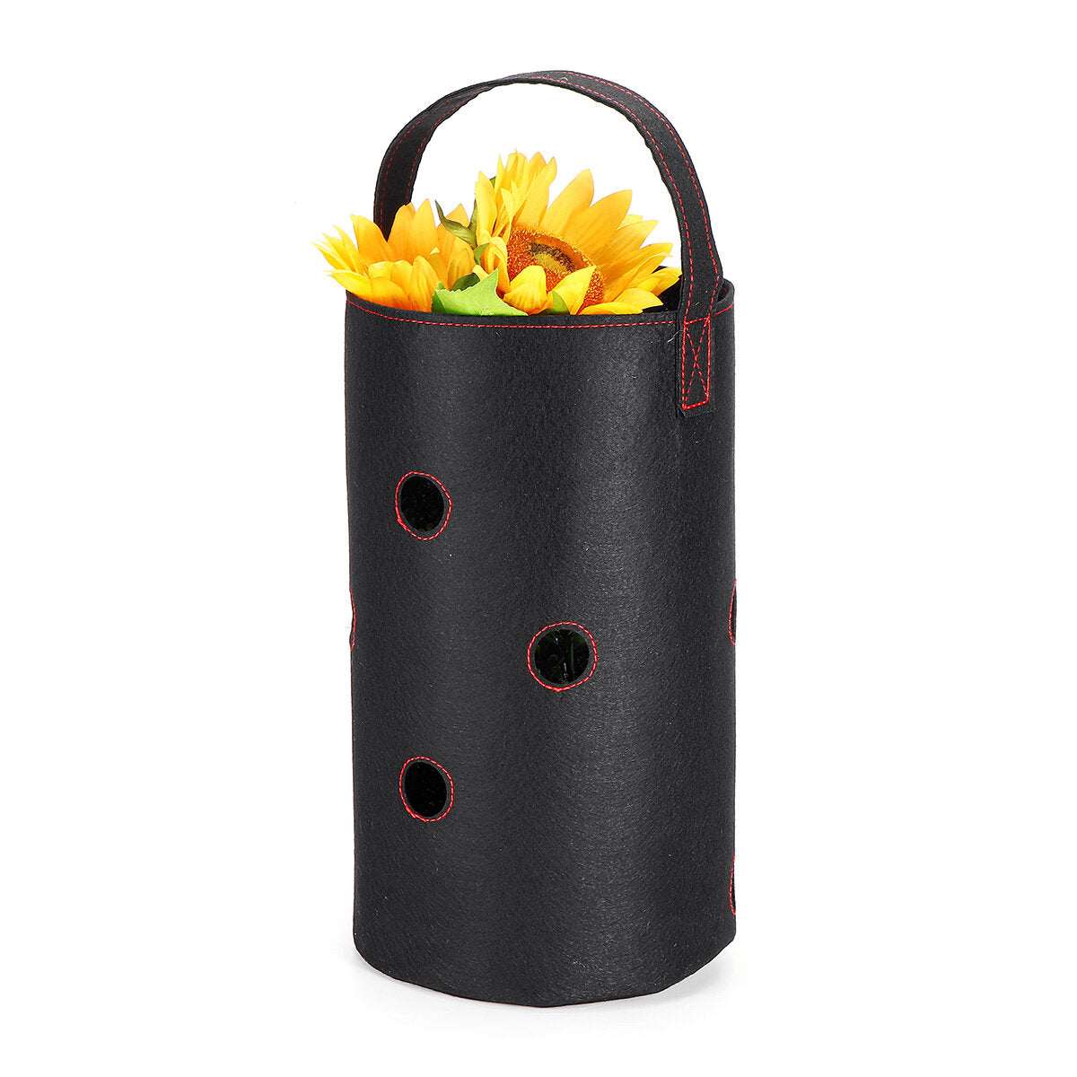 Hanging Non-woven Felt Vertical Planter Bag 11x Pockets For