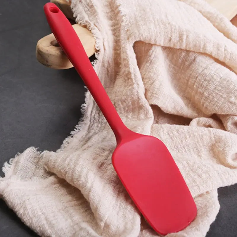 Heat Resistant Silicone Spoon Scraper - Cake & Ice Cream