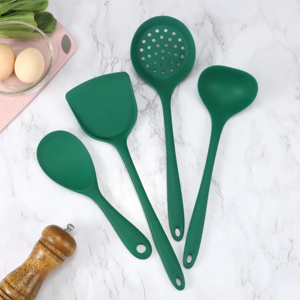 Heat Resistant Spatula Soup Spoon Brush