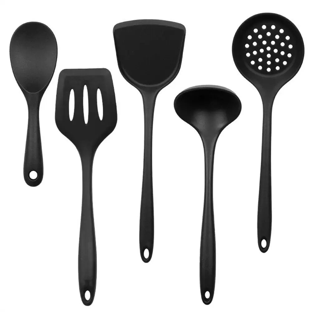 Heat Resistant Spatula Soup Spoon Brush