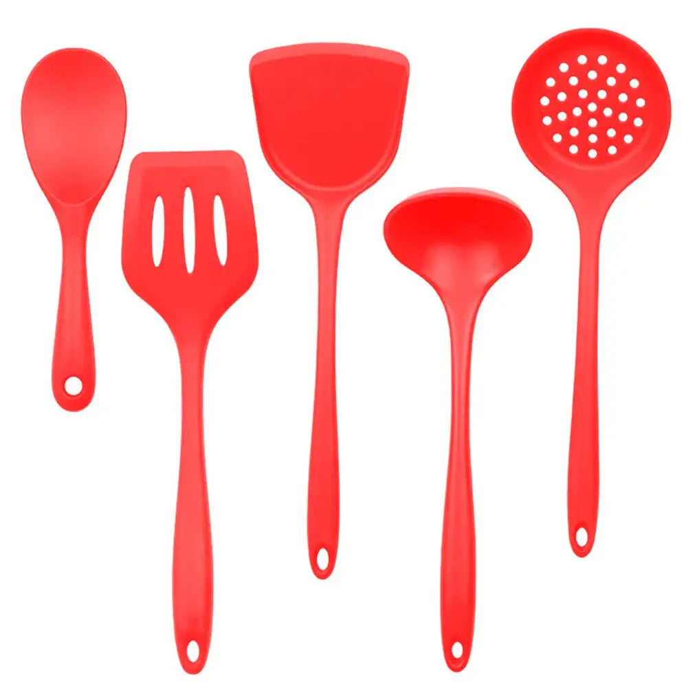 Heat Resistant Spatula Soup Spoon Brush
