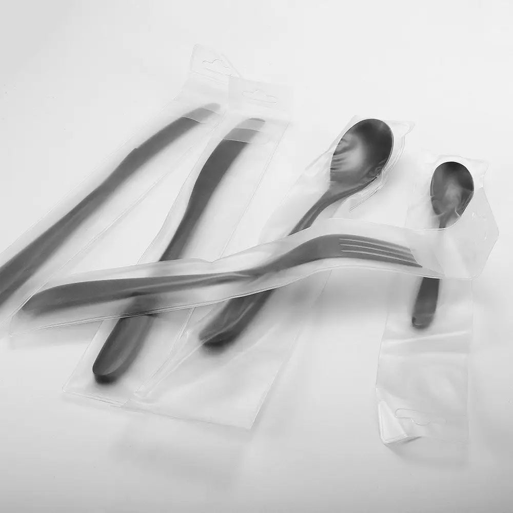 High-end Steel Flatware Set Dinnerware 5pcs