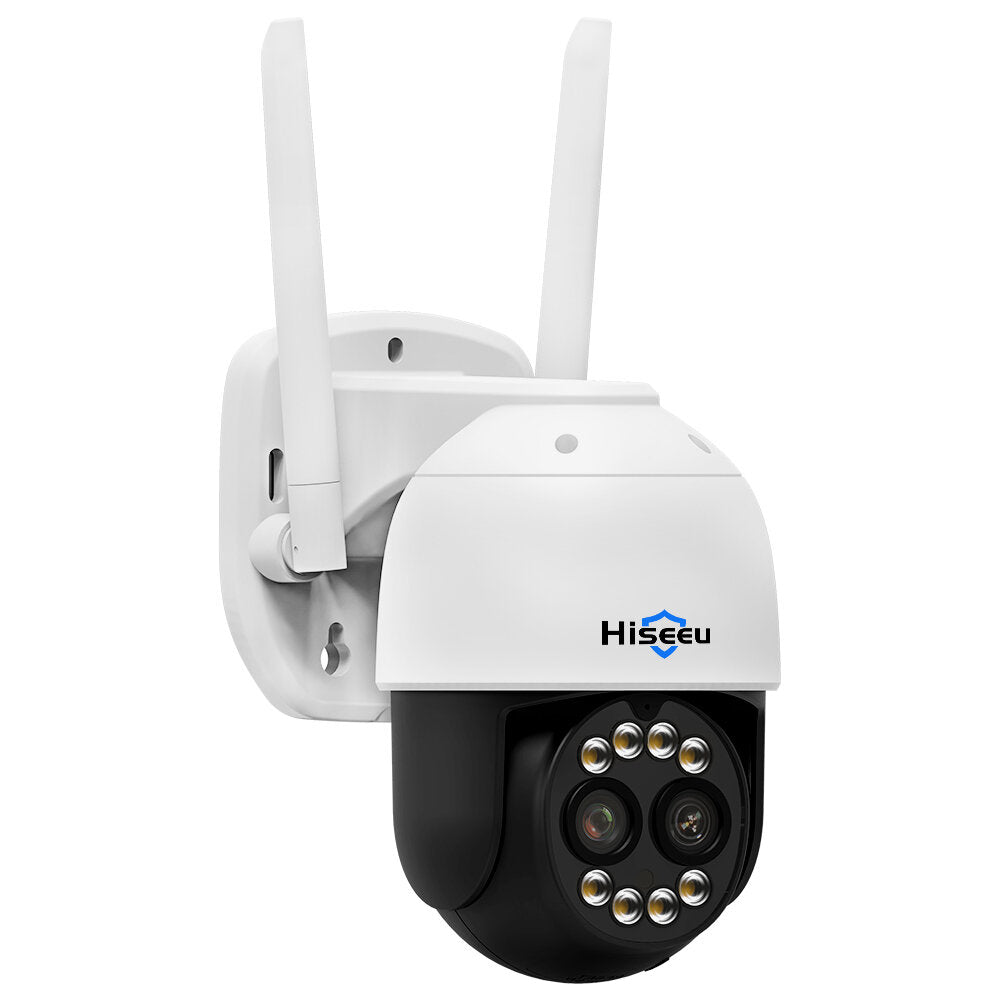 Hiseeu 8mp 4k Ptz Wifi Ip Camera Outdoor Security Protection