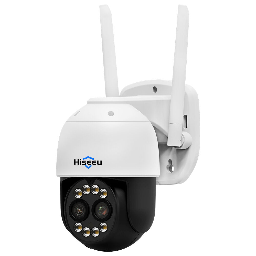 Hiseeu 8mp 4k Ptz Wifi Ip Camera Outdoor Security Protection