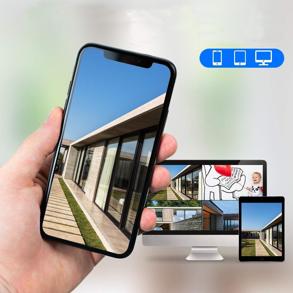 Hiseeu Poe H.265+ Security 5mp Ip Camera Support Audio Night