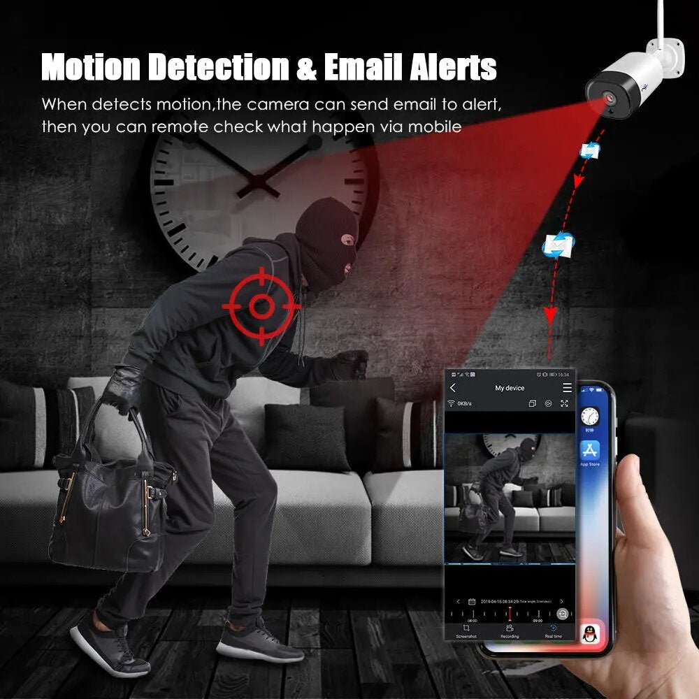 Hiseeu Wnkit-4hb312 8ch 3mp 1536p Wireless Cctv Security