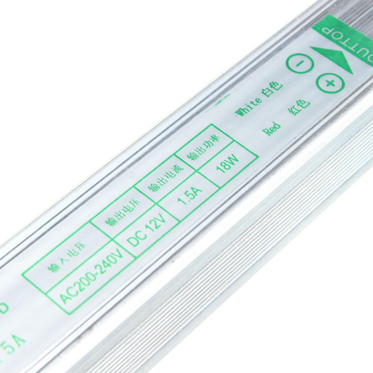 Ip20 Ac200v-264v To Dc12v 18w Switching Power Supply Driver