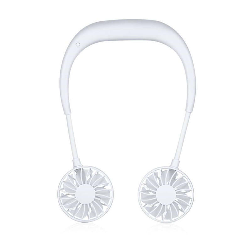Ipree 5v Portable Mini Hanging Neck Fan Usb Rechargeable 3