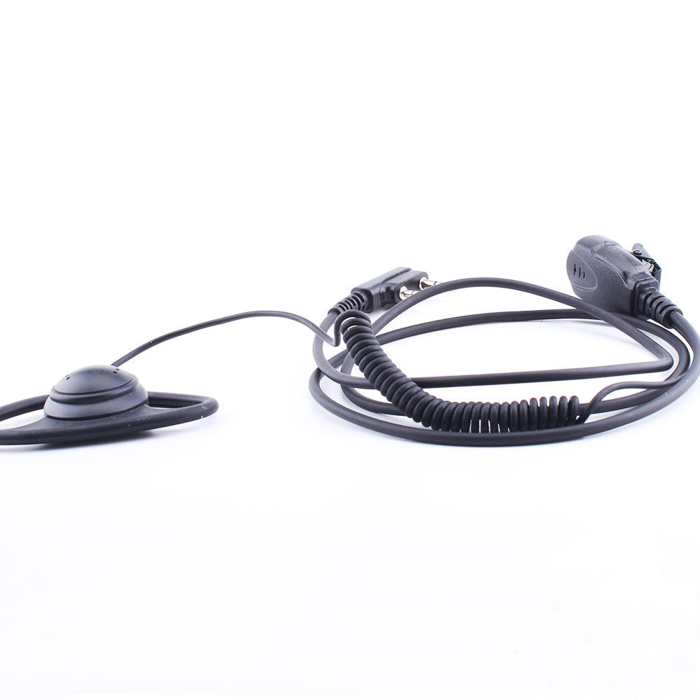 K-011-curve d Shape Earphone Spring Headphones Applicable