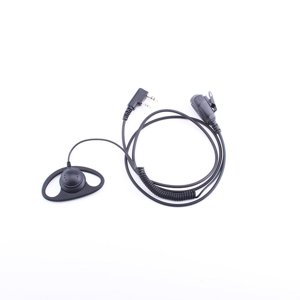 K-011-curve d Shape Earphone Spring Headphones Applicable