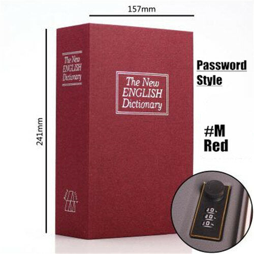 Kid Gift Dictionary Mini Safe Box Book Hidden Secret