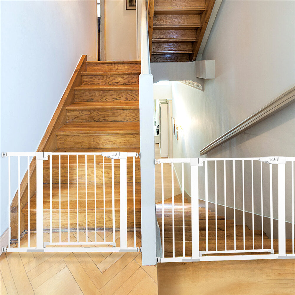 Kingso Baby Gate Fences Kids Play Large Pet With Swing Door