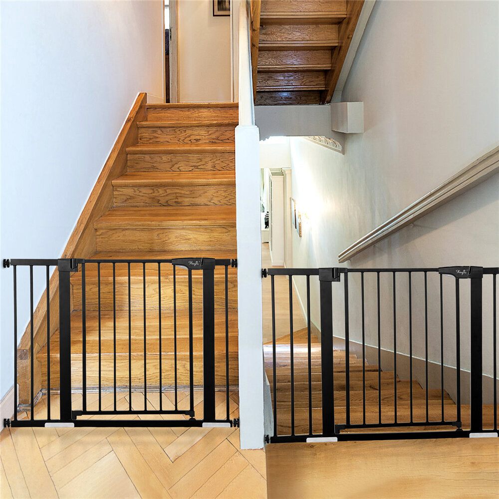 Kingso Baby Gate Fences Kids Play Large Pet With Swing Door