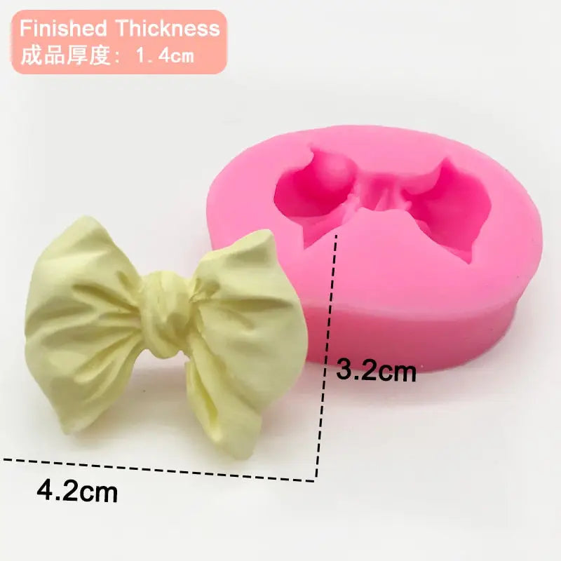 Knot Bow Molds Silicone Fondant Cake Decoration