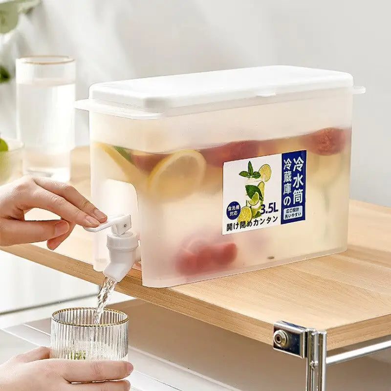 Large Capacity Curling Bottle - Faucet For Brewing Tea