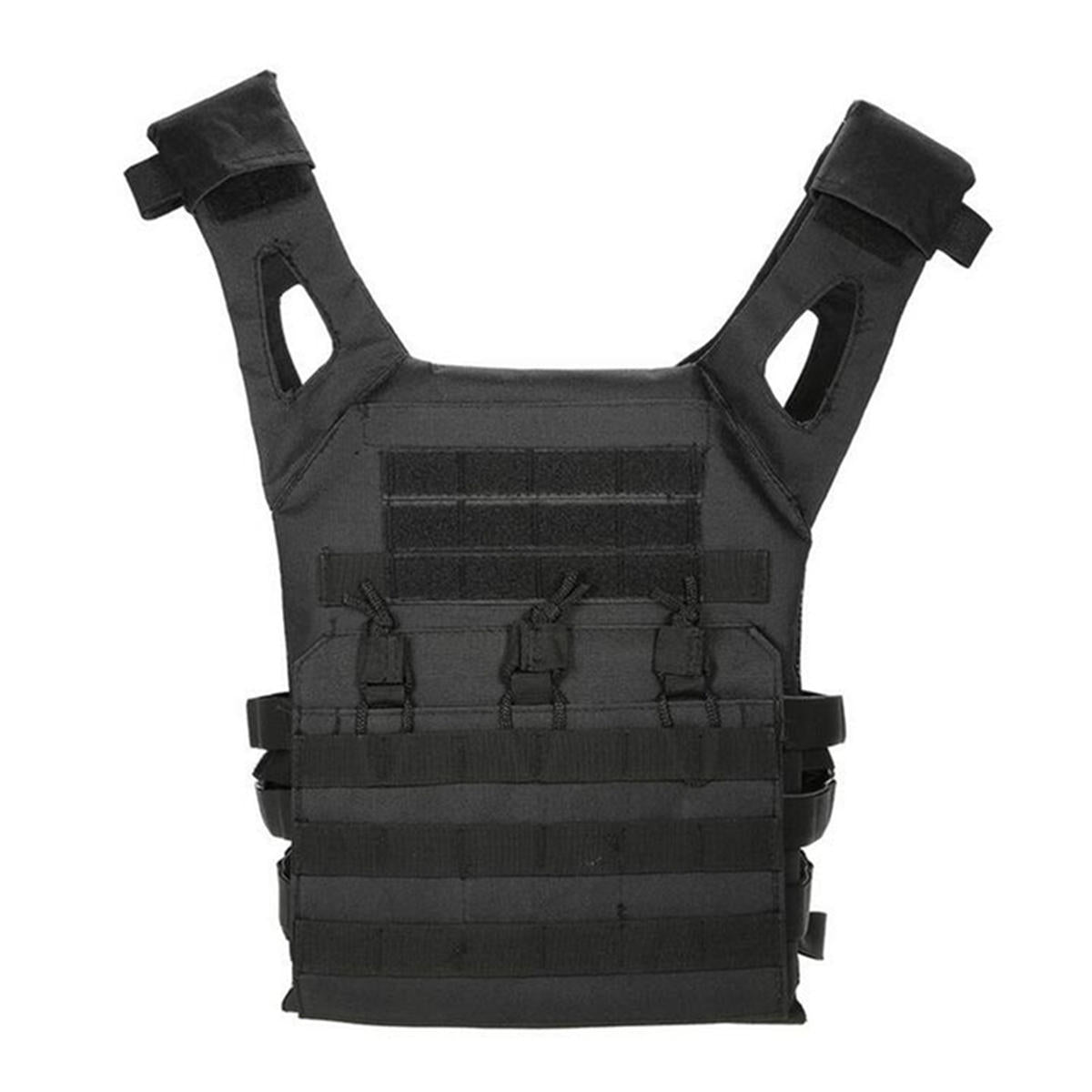 Men Tactical Military Armor Army Combat Vest Molle Plate