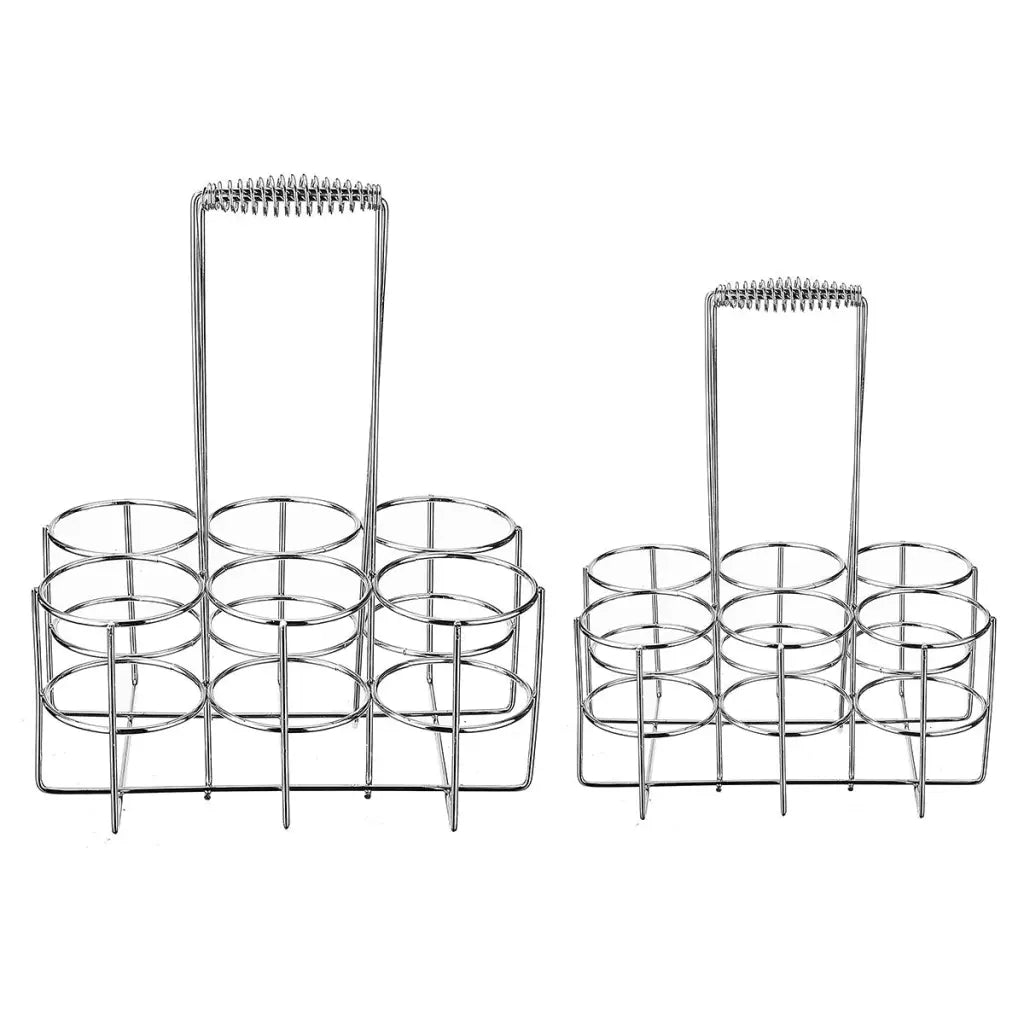 Metal Wine Storage Rack - 6 Bottles Holder For