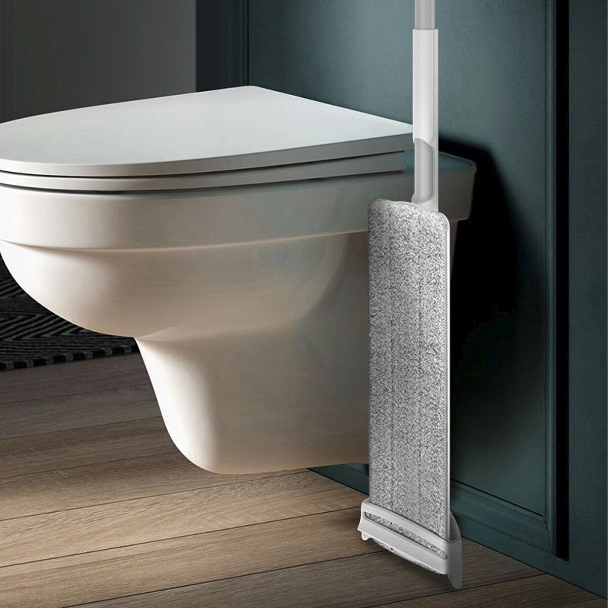 Microfiber Spray Mop Floor Cleaning Washable Pads Flat Head