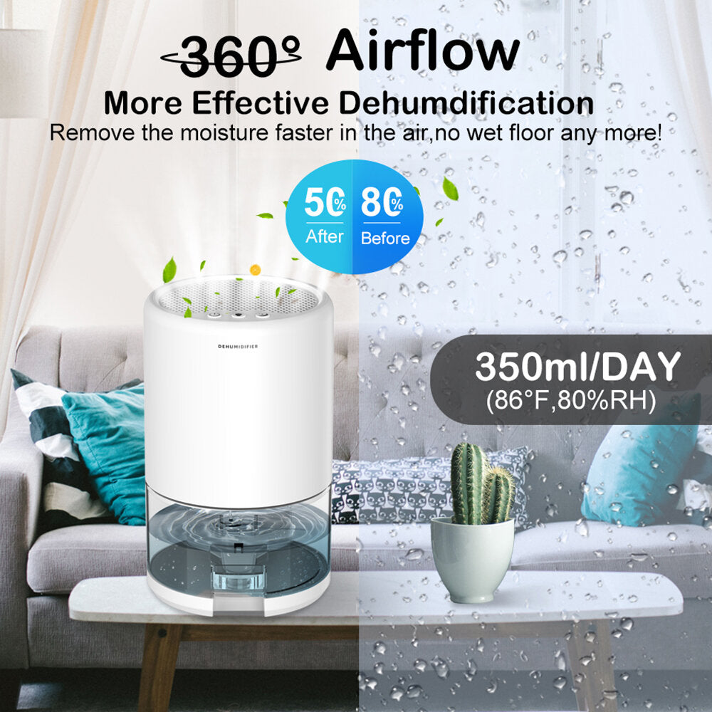 Mini Dehumidifier Air Dryer Moisture Absorber Powerful