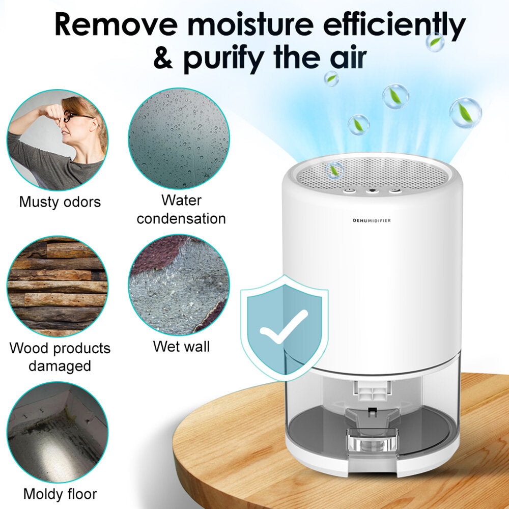 Mini Dehumidifier Air Dryer Moisture Absorber Powerful