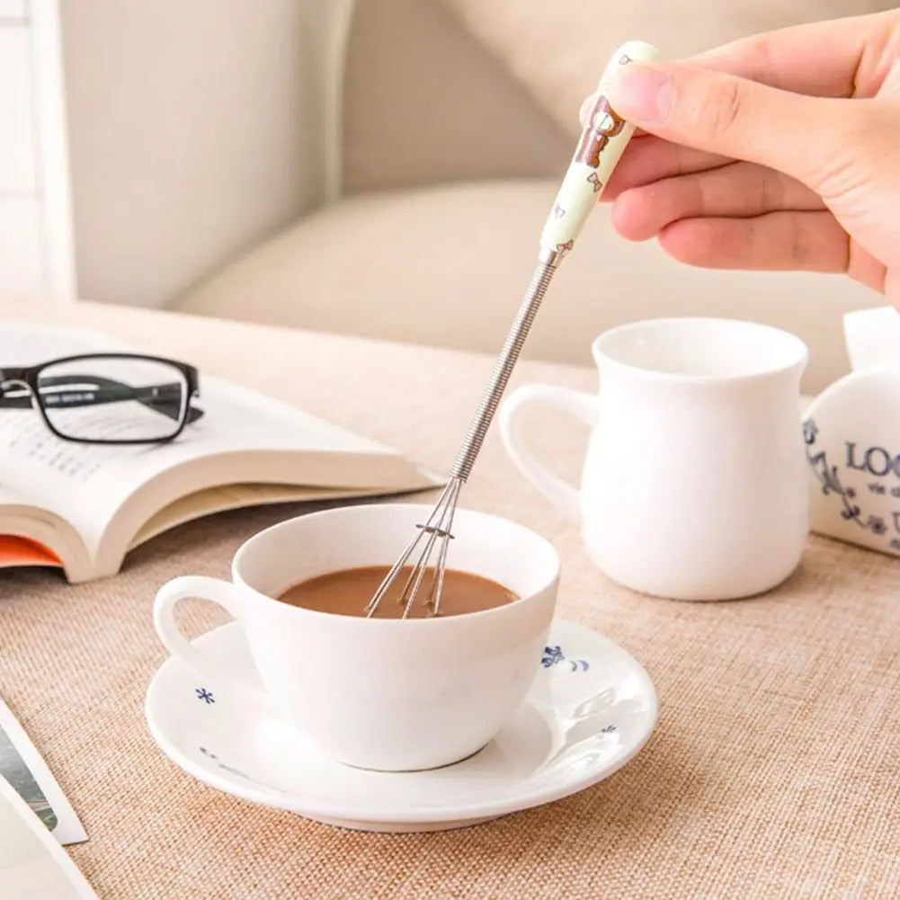 Mini Egg Beater Small Whisk Coffee/milk Frother