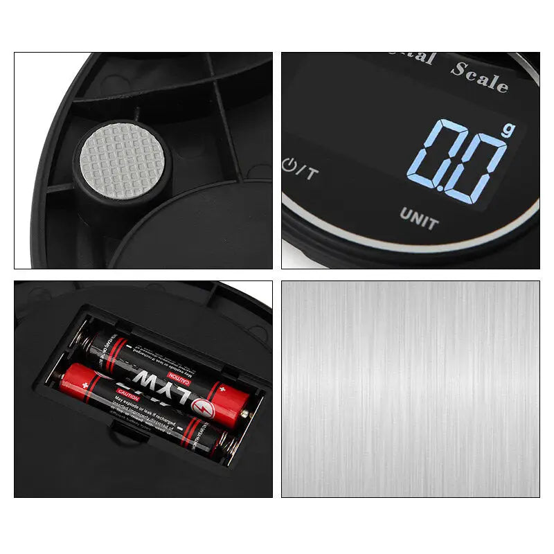Mini Kitchen Scale 5kg/0.1g Electronic Measuring