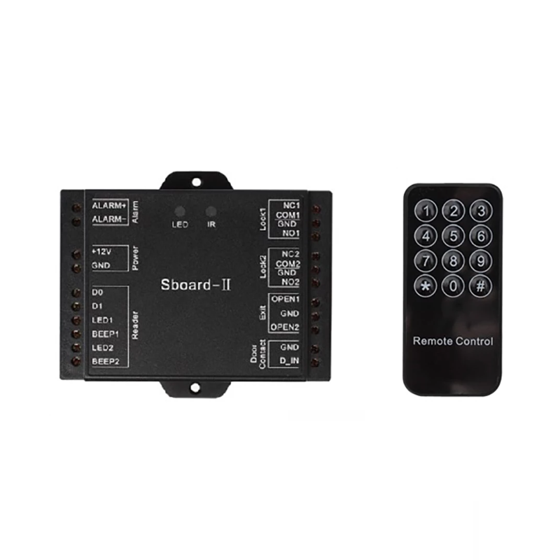 Mini Network 2 Reray Door Access Control Board For Electric