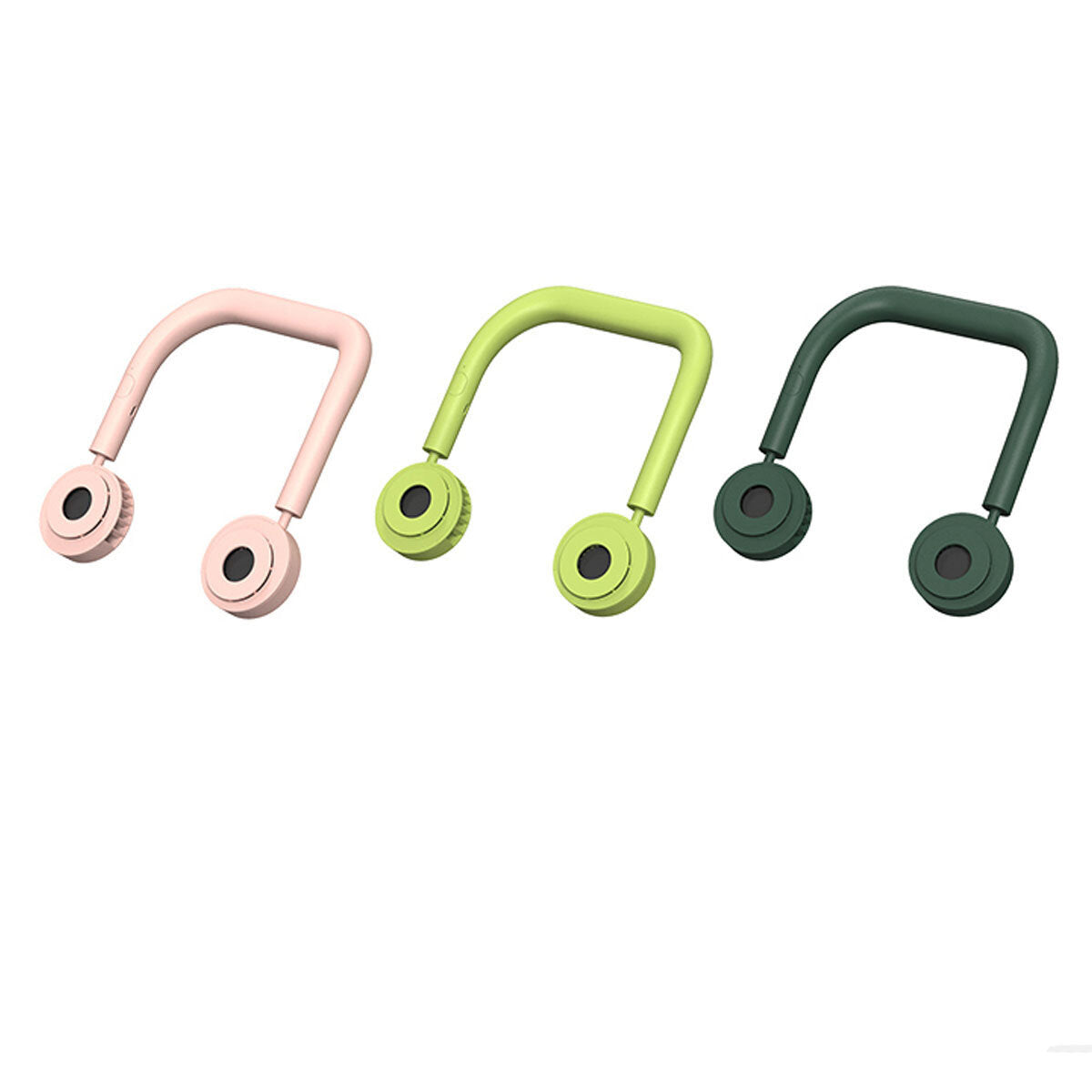 Mini Portable Neck Hanging Leafless Fan 3 Adjustable Wind