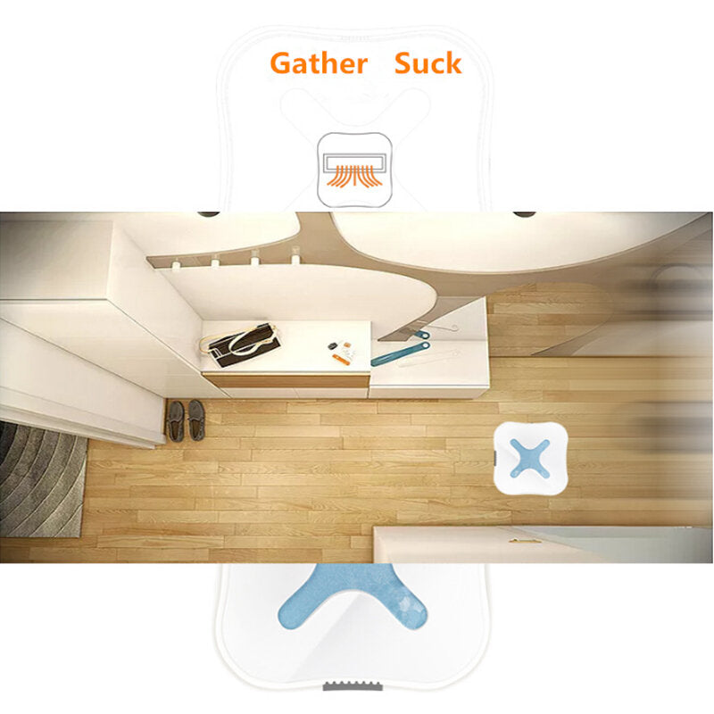 Mini Smart Robo Vacuum Cleaner Automatic Steering 67mm