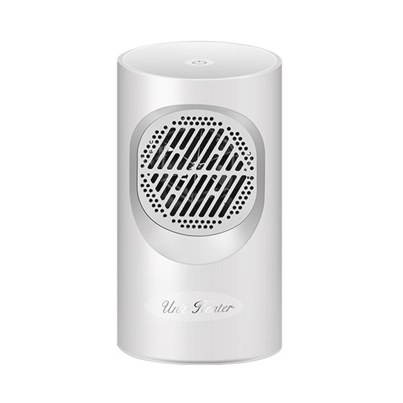 Mini Space Heater Fast Heating Fan All Seasons Warmer Button