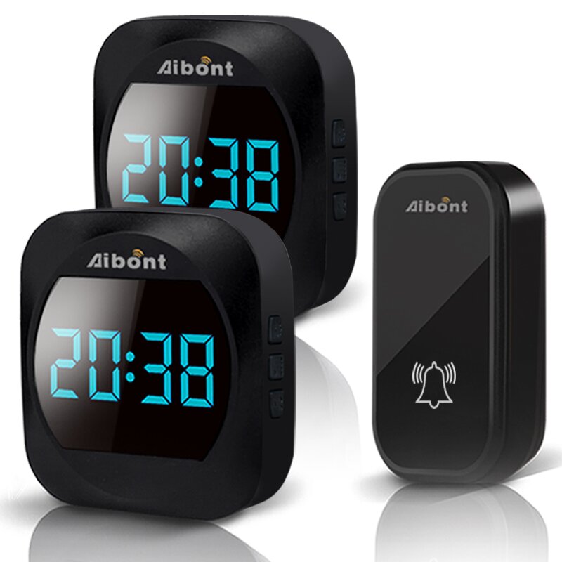 Ml 195 Wireless Doorbell Smart Household Doorbell With Time