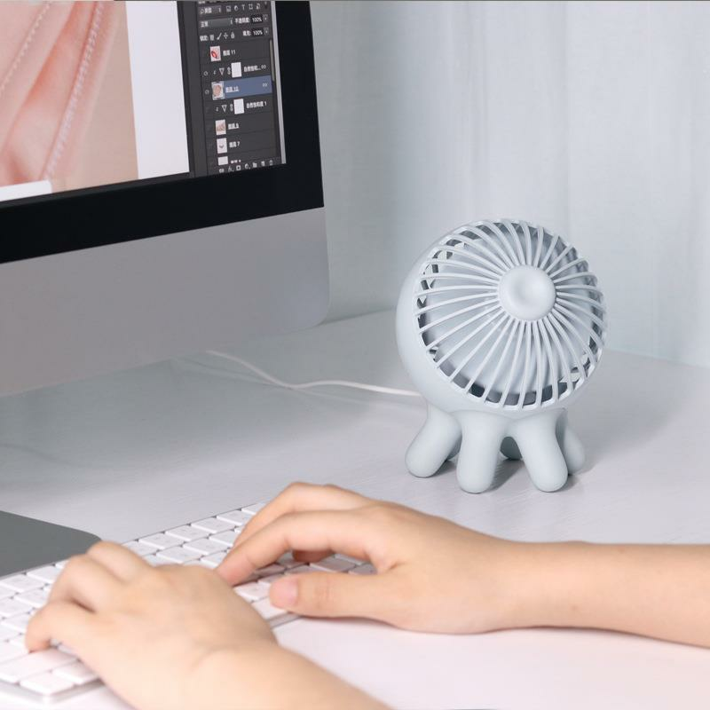 Muid Portable Mini Handheld Fan Usb Charging Mute Office Air
