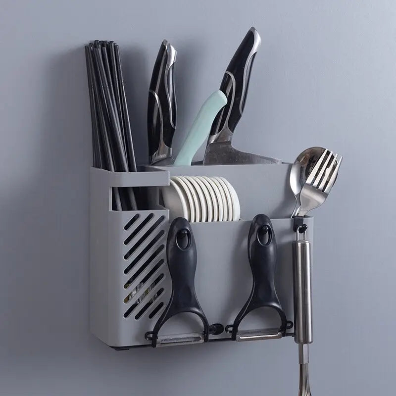 Multifunction Kitchen Storage Organization Spoon Fork Racks