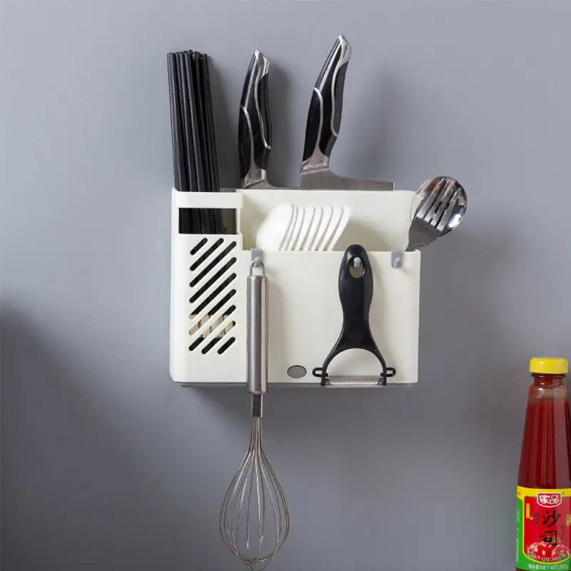 Multifunction Kitchen Storage Organization Spoon Fork Racks