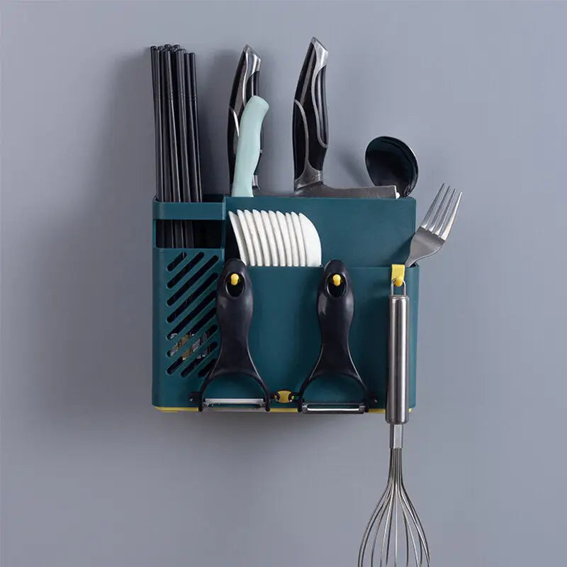 Multifunction Kitchen Storage Organization Spoon Fork Racks