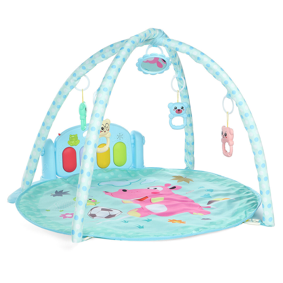 Music Infant Play Mat Gym Newborn Baby Musical Piano Blanket