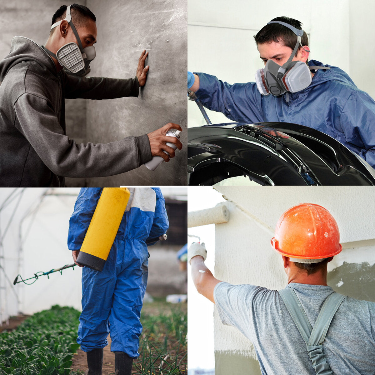 Nasum M101 Gas Mask Half For Painting Dust Chemicals Machine