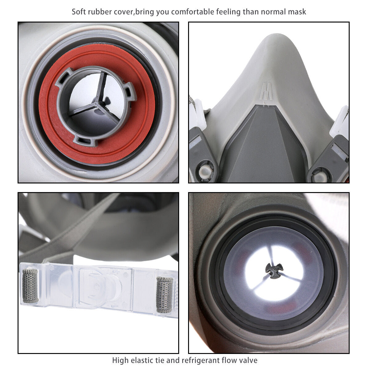Nasum M101 Gas Mask Half For Painting Dust Chemicals Machine