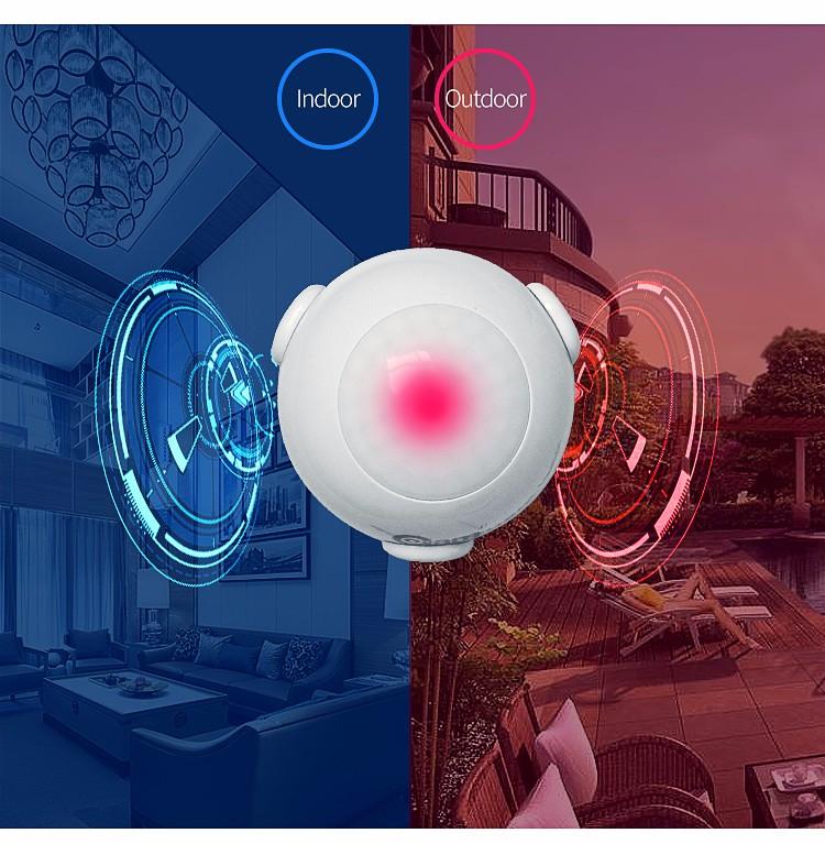 Neo Nas-pd01z Z-wave Pir Motion Sensor Home Automation For
