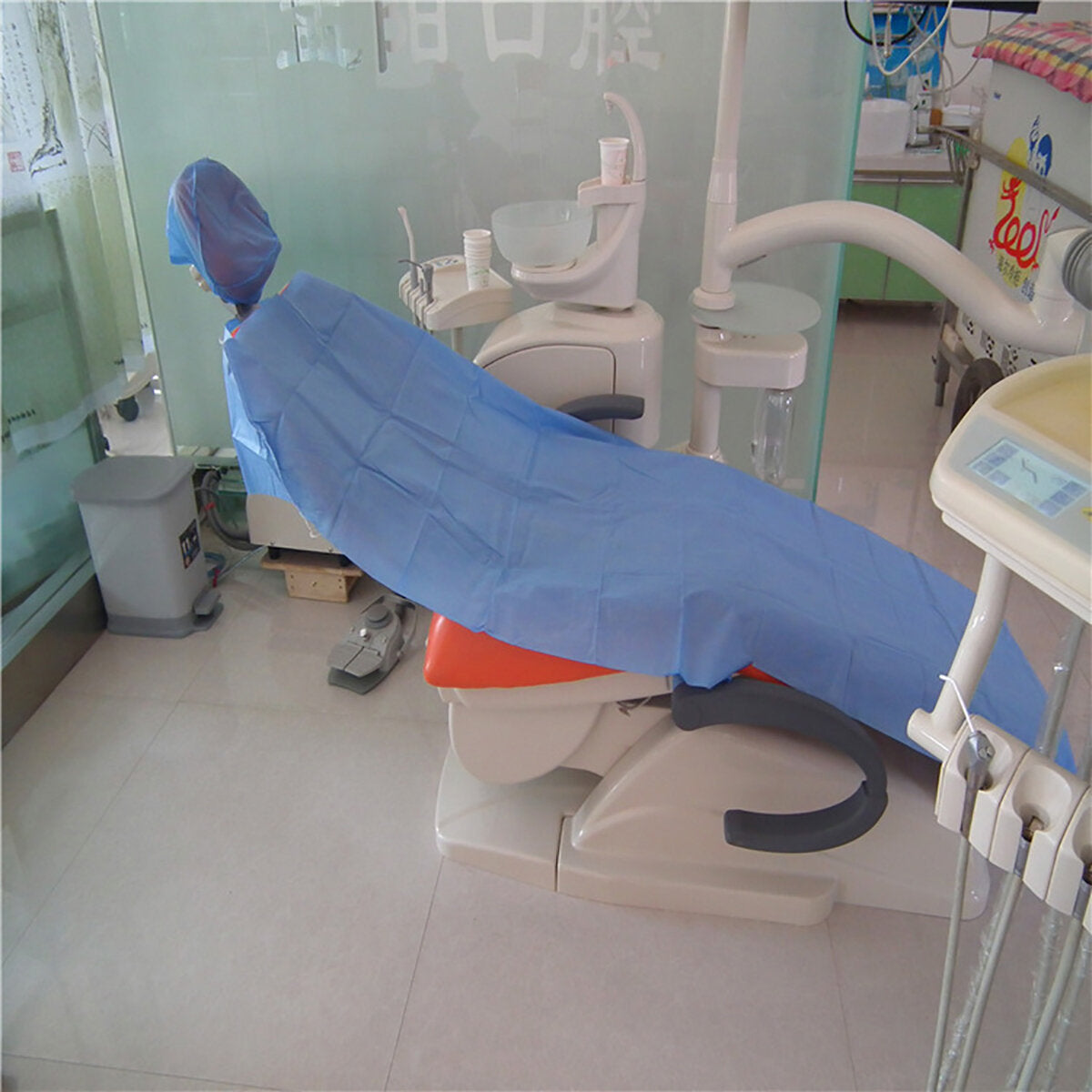Non-woven Disposable Chair Cover Headrest Protective For