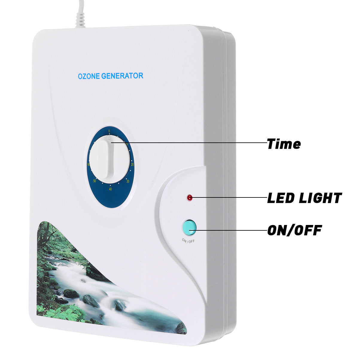 Ozone Air Purifier For Small Household Appliances Fruit