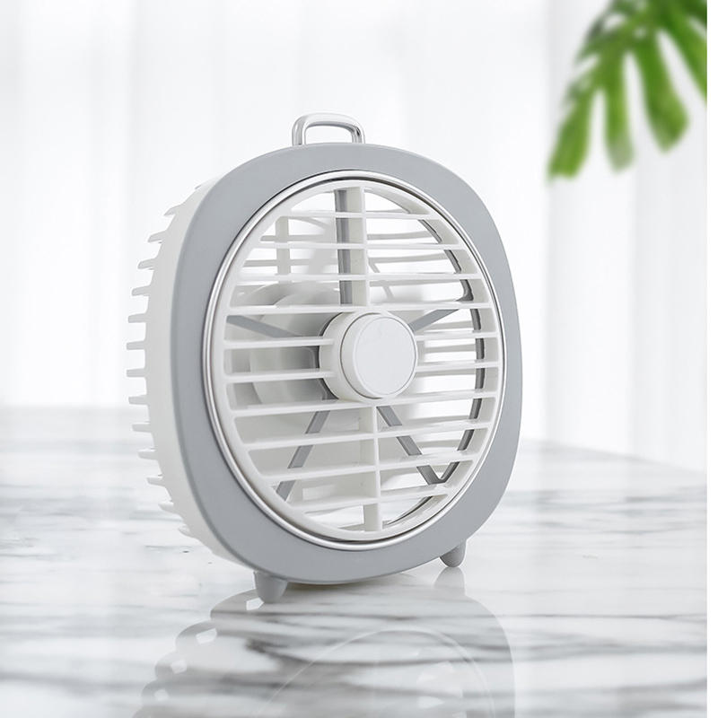 P22 Usb Charging Fan Retro Night Light Office Mute Desktop