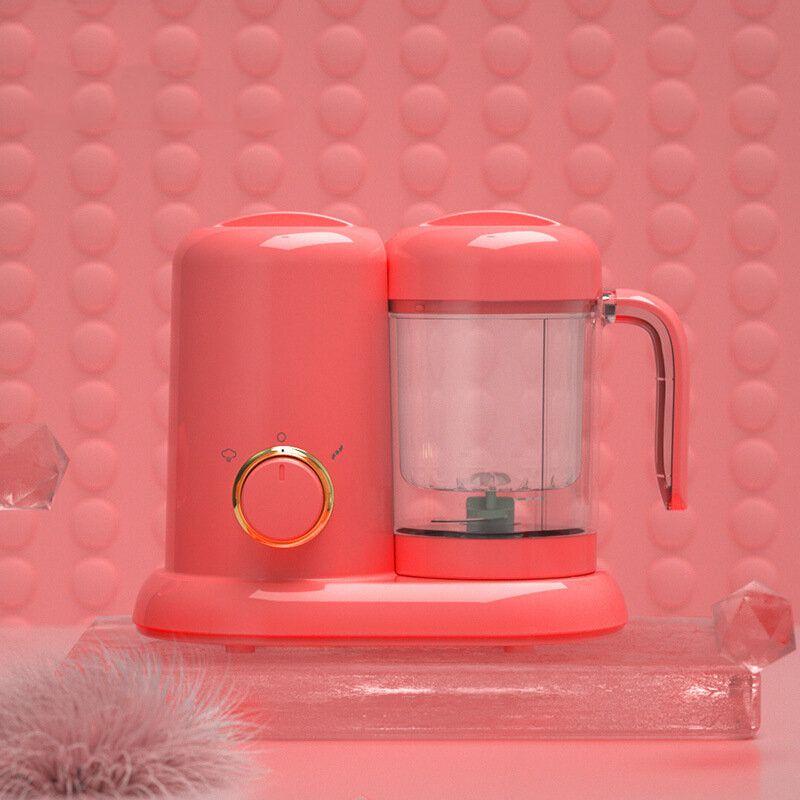 Pink Green Red Baby Food Supplement Cooking Mixing Machine