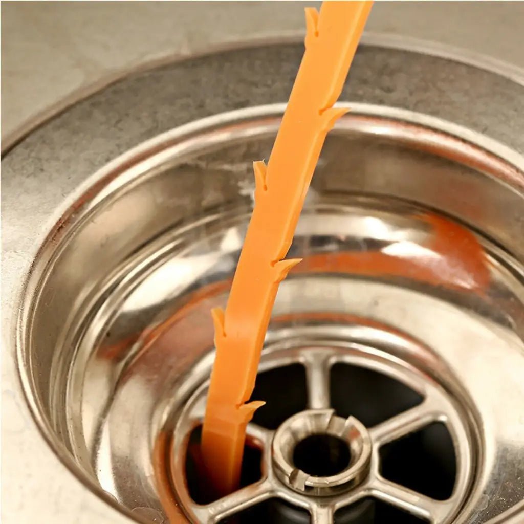Plastic Sink Drain Hook Hair Cleaning Tool